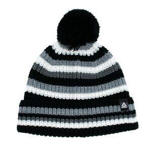 NWT Reebok Knit Striped Cuff Beanie